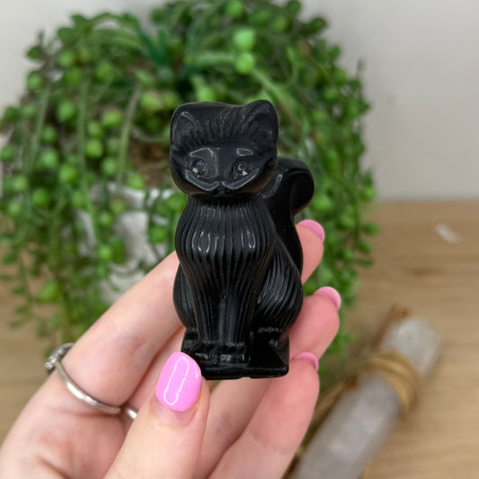 Black Obsidian Cat (X770)