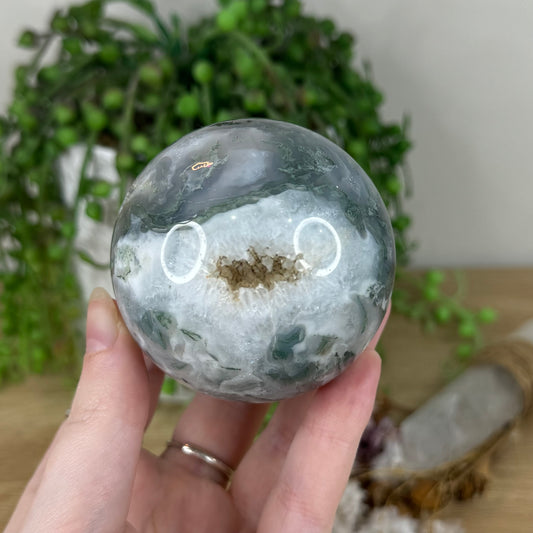 Moss Agate Sphere (N434)