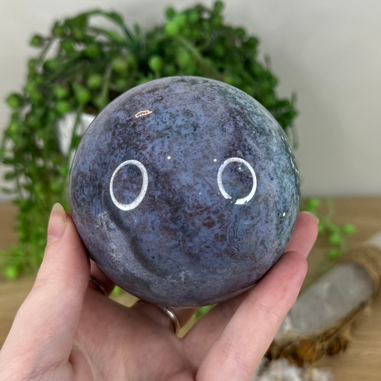 Ocean Jasper Sphere (N439)