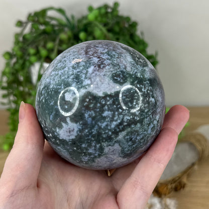 Ocean Jasper Sphere (N439)