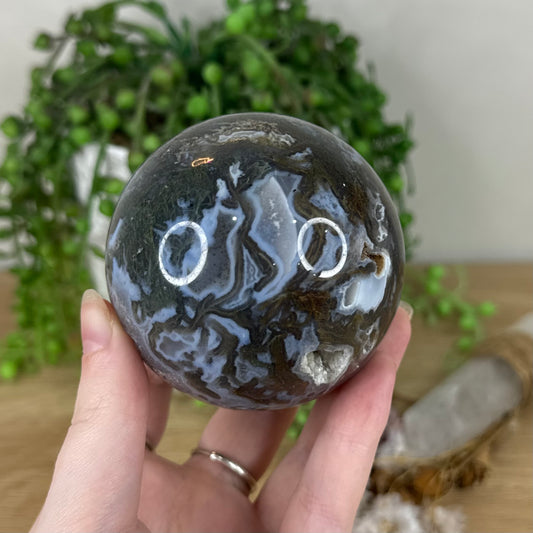 Moss Agate Sphere (N435)