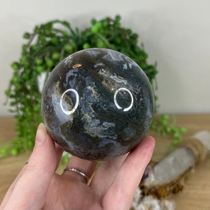 Moss Agate Sphere (N435)