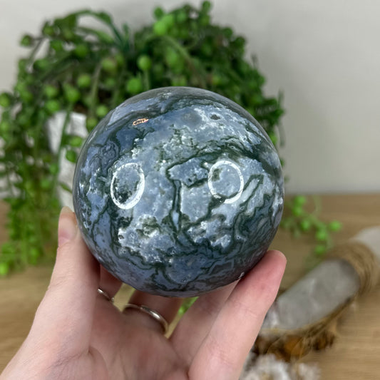 Moss Agate Sphere (N436)