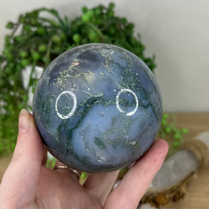 Moss Agate Sphere (N438)