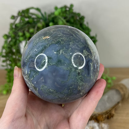 Moss Agate Sphere (N438)