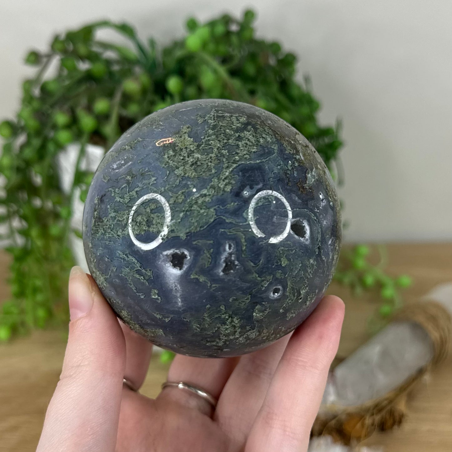 Moss Agate Sphere (N437)