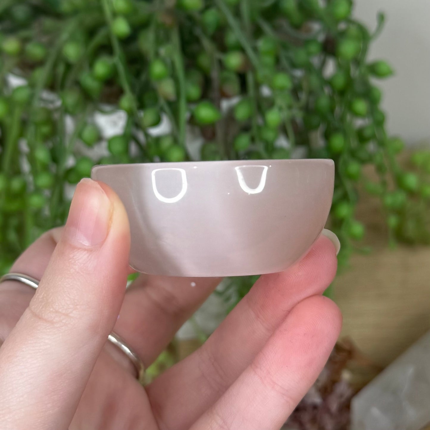 Pink Cats Eye Bowl (R813)