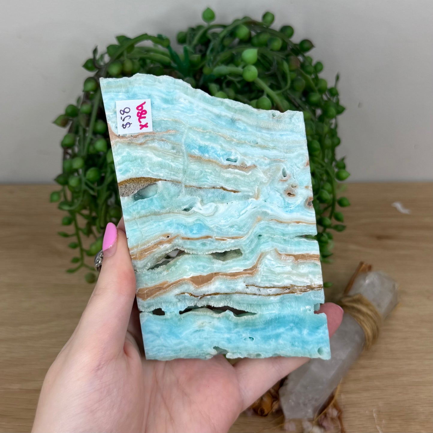 Hemimorphite Slab (X789)