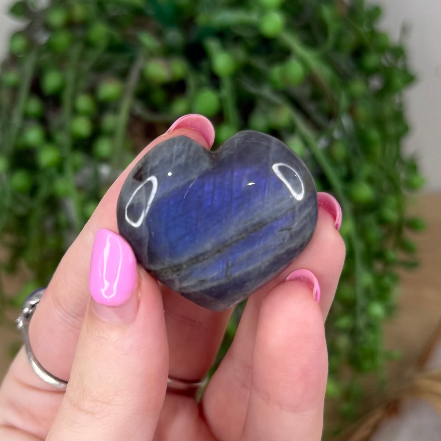 Labradorite Heart (X754)