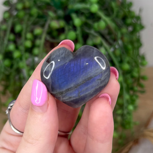 Labradorite Heart (X754)