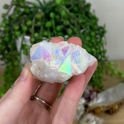 Aura Clear Quartz Cluster (N727)