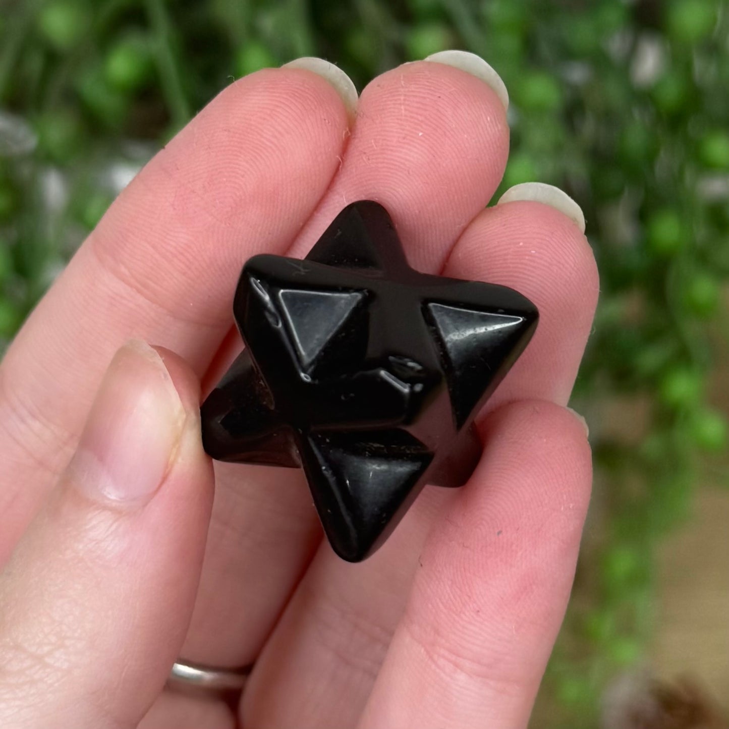 Black Obsidian Small Merkaba