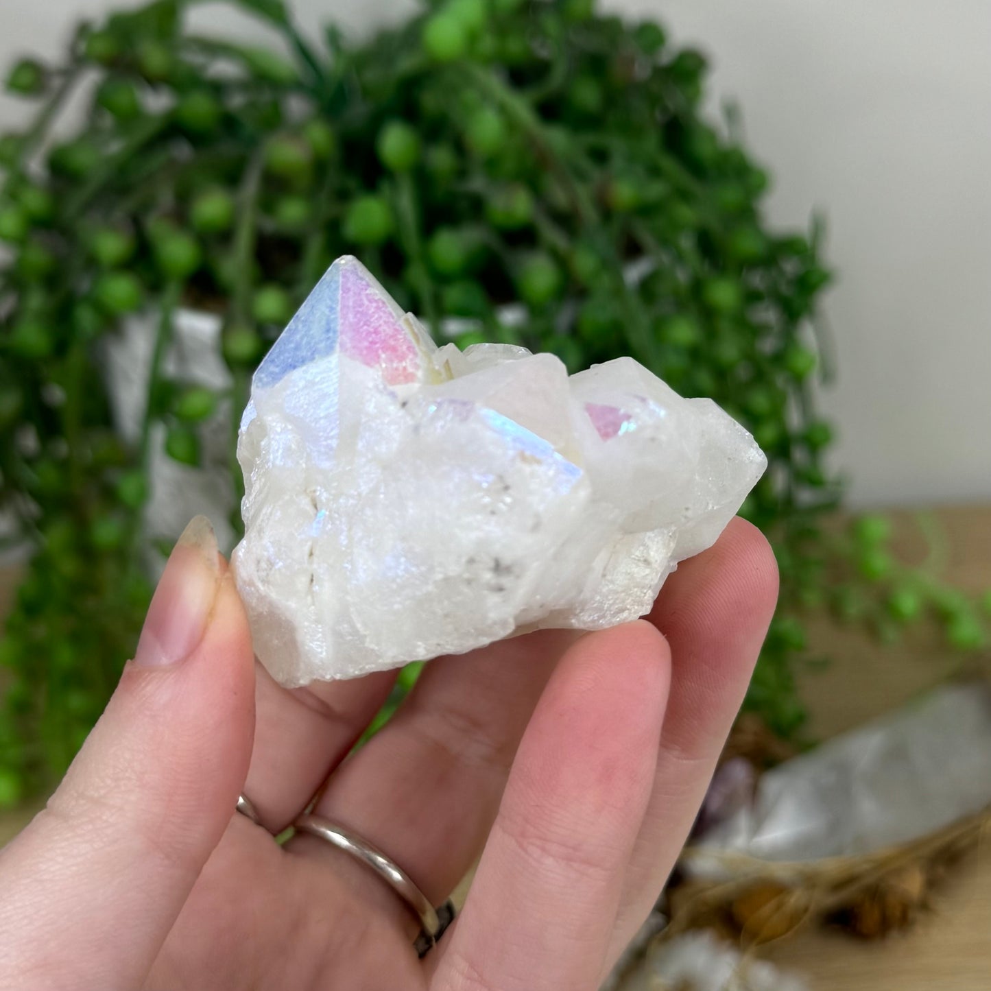 Aura Clear Quartz Cluster (N727)