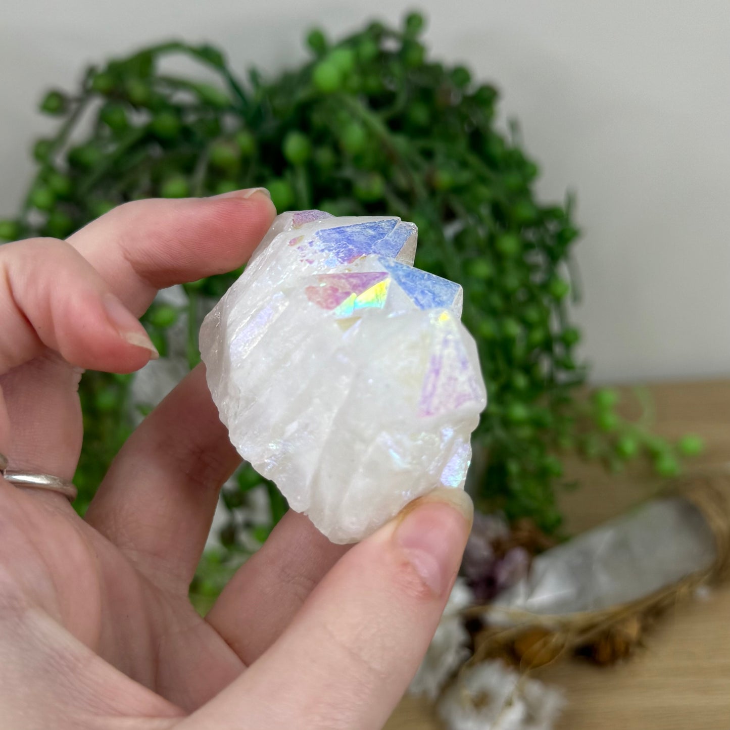 Aura Clear Quartz Cluster (N727)