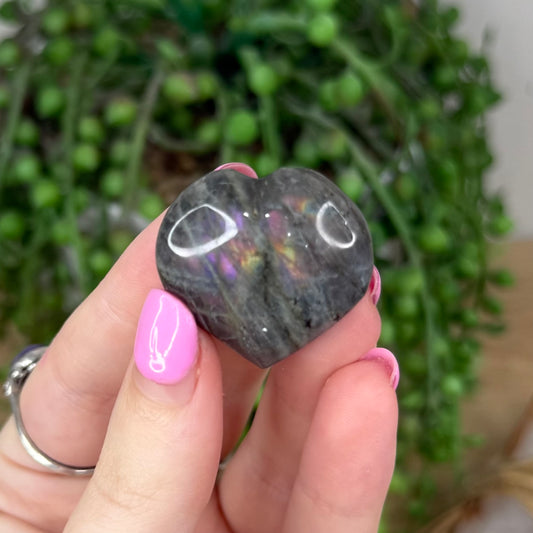 Labradorite Heart (X745)
