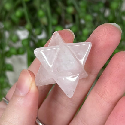 Rose Quartz Small Merkaba