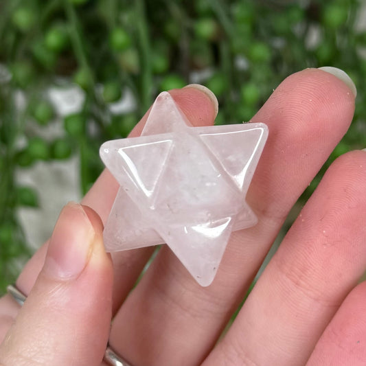 Rose Quartz Small Merkaba