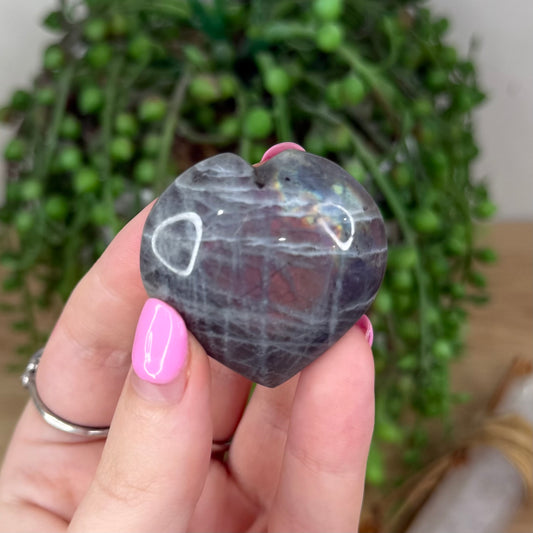 Labradorite Heart (X764)