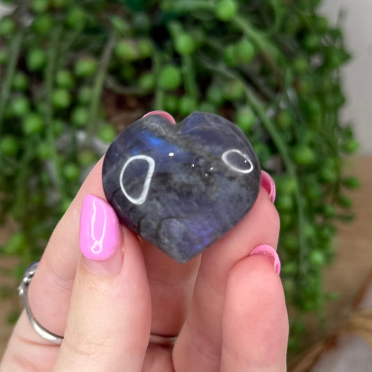 Labradorite Heart (X747)