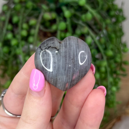 Labradorite Heart (X758)