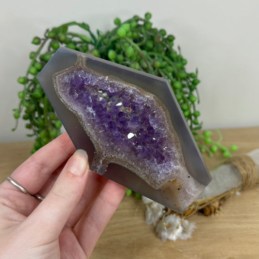 Amethyst / Agate Slab (I710)