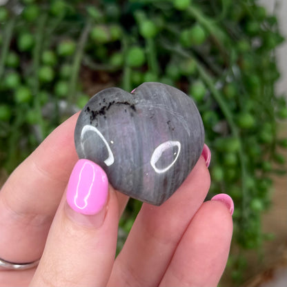 Labradorite Heart (X758)