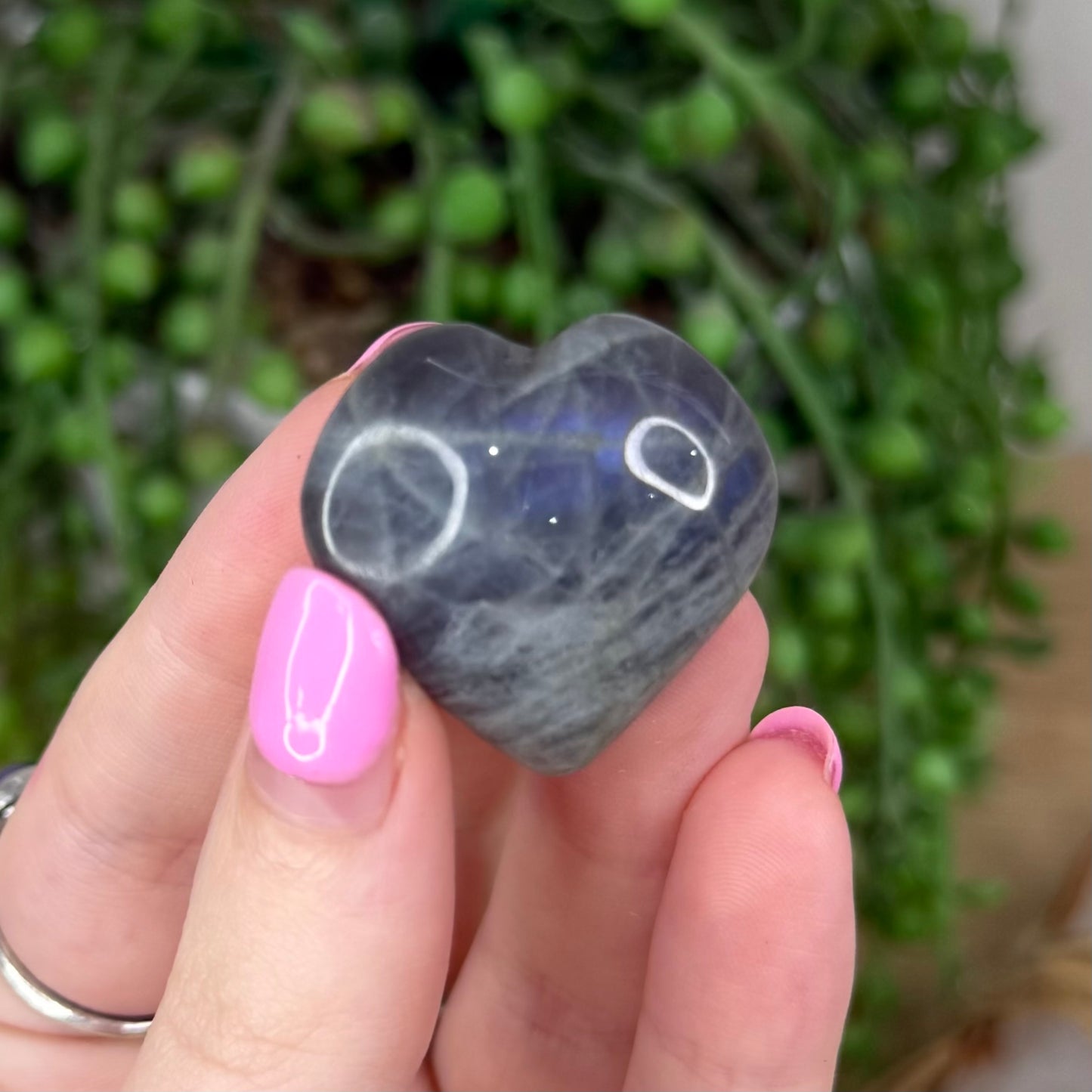 Labradorite Heart (X738)