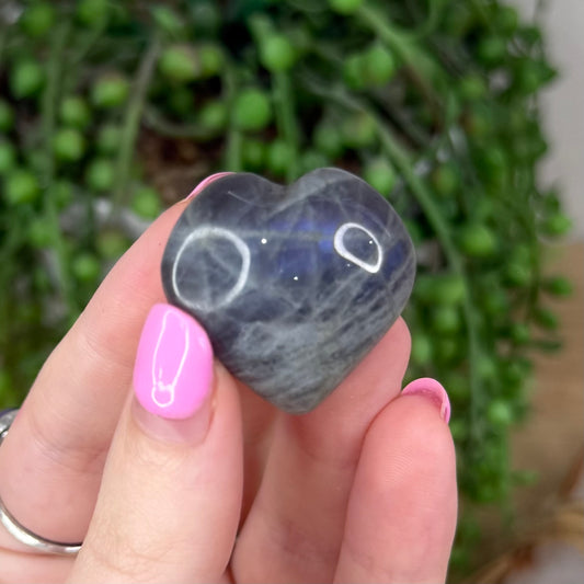 Labradorite Heart (X738)