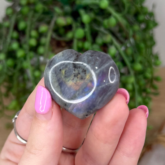 Labradorite Heart (X753)