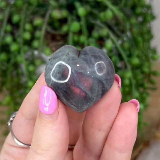 Labradorite Heart (X748)
