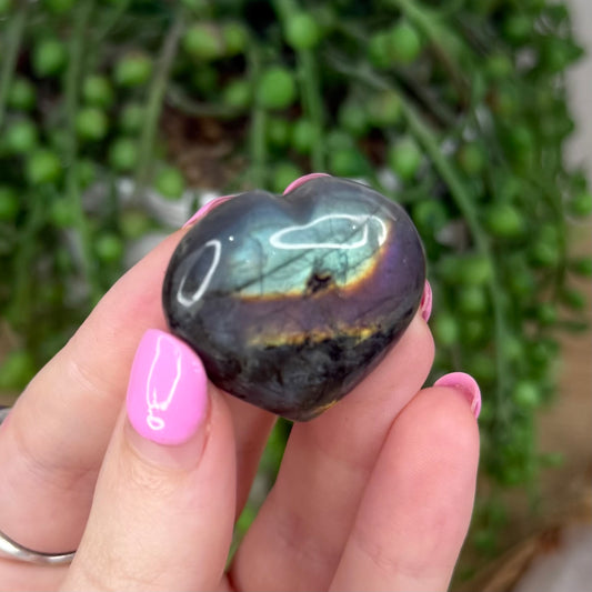Labradorite Heart (X749)
