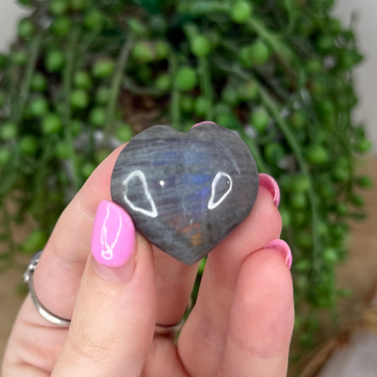 Labradorite Heart (X740)