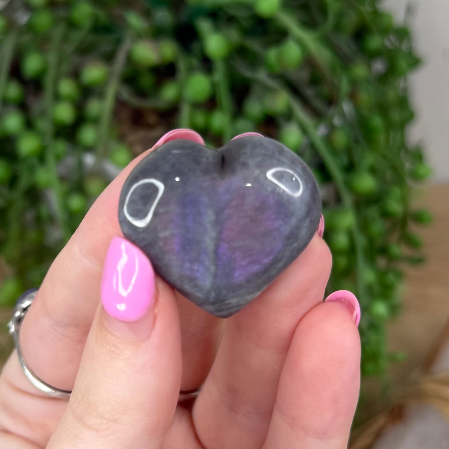 Labradorite Heart (X743)