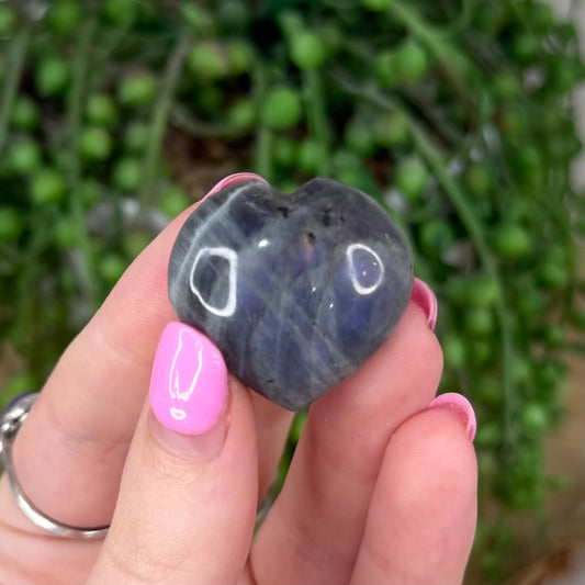 Labradorite Heart (X739)