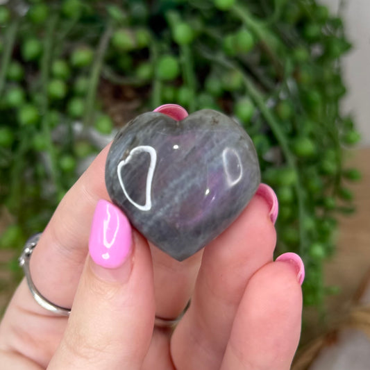 Labradorite Heart (X750)