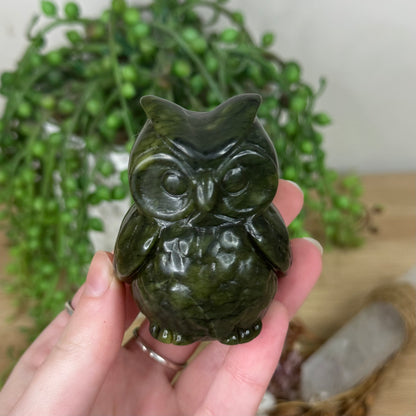 Green Jade Owl (R840)