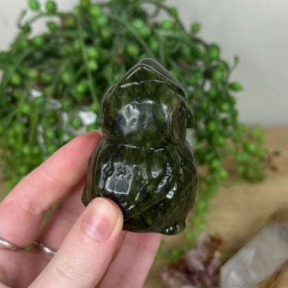 Green Jade Owl (R840)