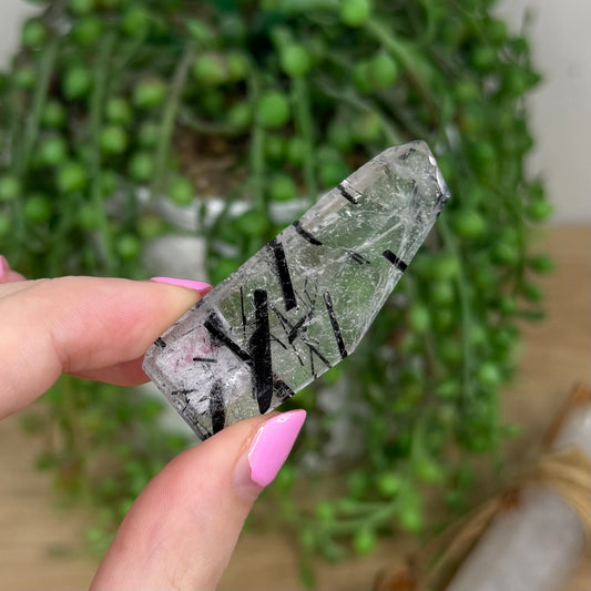Tourmaline In Quartz Slab (X881)