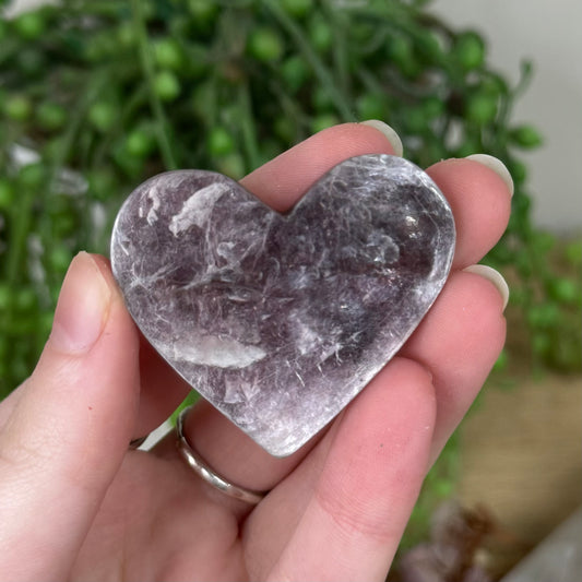Purple Mica Heart (R766)
