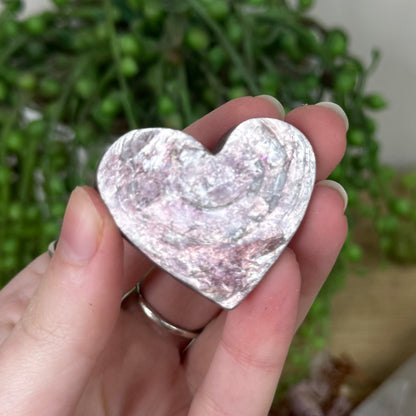 Purple Mica Heart (R765)