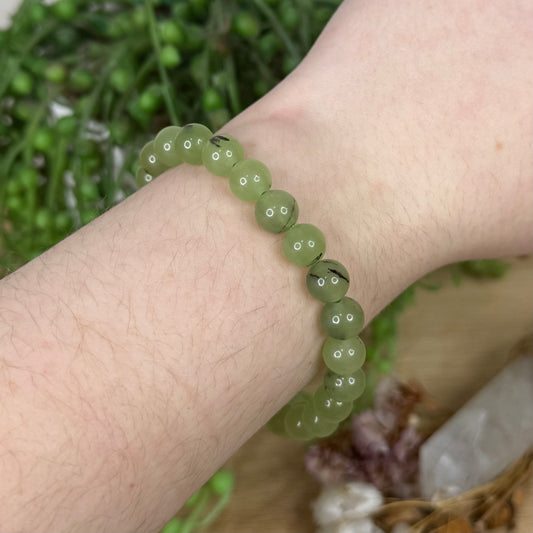 Prehnite Bracelet (R892) (R894) (R891) (R893)
