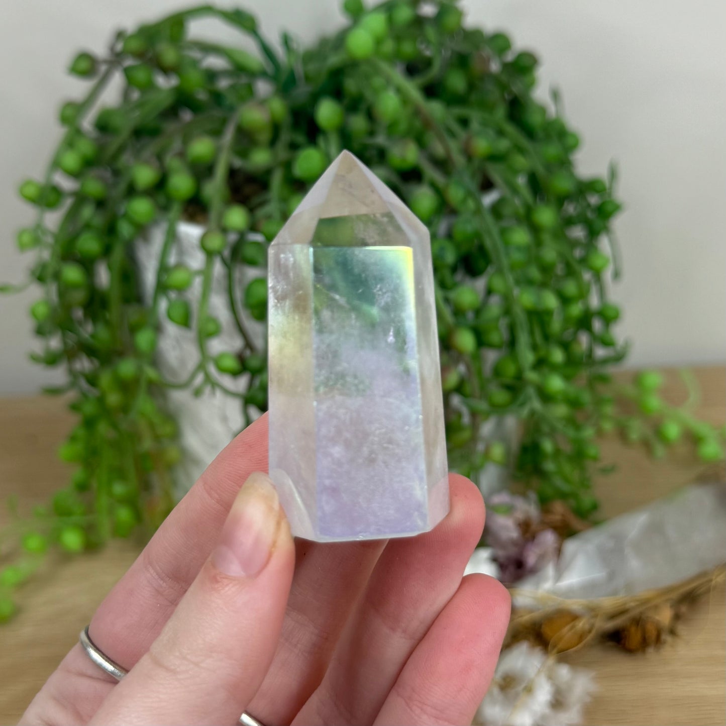 Aura Clear Quartz Point (N701)