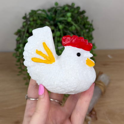 White Jade Rooster (X900) (X901)