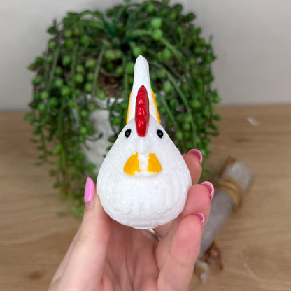 White Jade Rooster (X900) (X901)