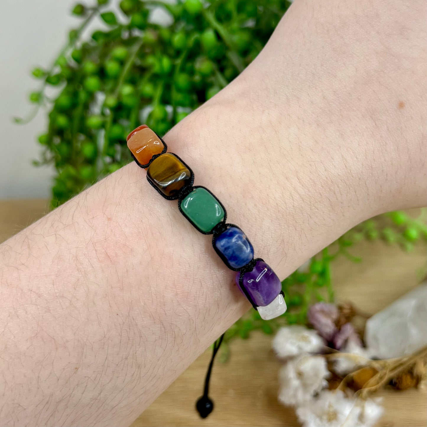 Chakra Cube Bracelet (K138) (K135)