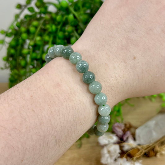 Green Chalcedony Bracelet (L307)
