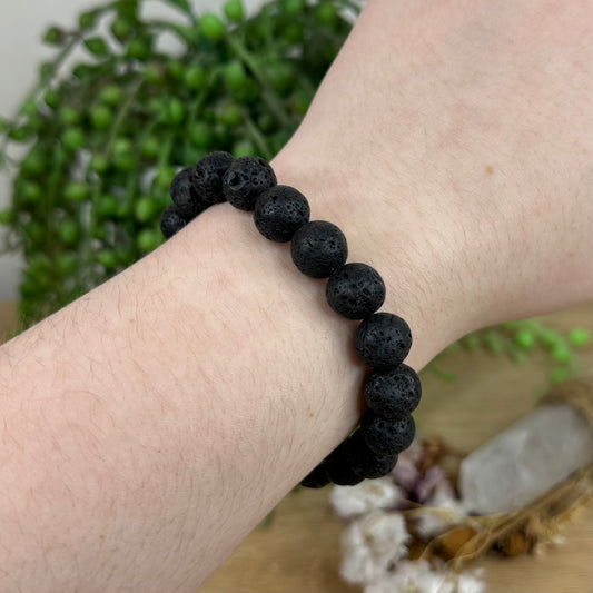 Lava Stone Bracelet (M543) (M536) (M530) (M541) (M542) (M544) (M540) (M537) (M538)