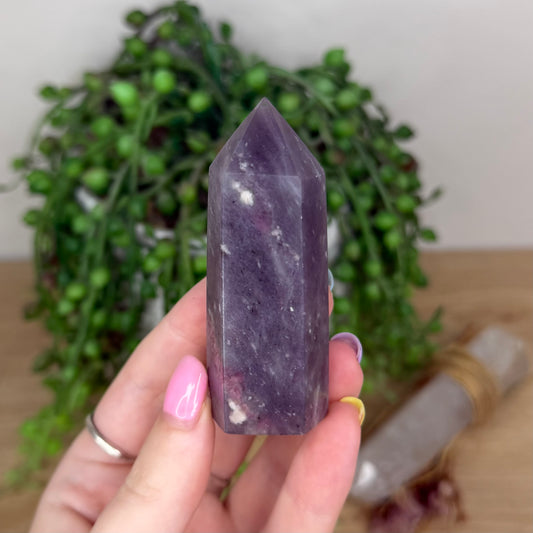 Plum Tourmaline Point (Y40)
