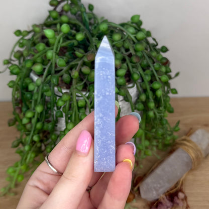 Blue Lace Agate Point (Y19)
