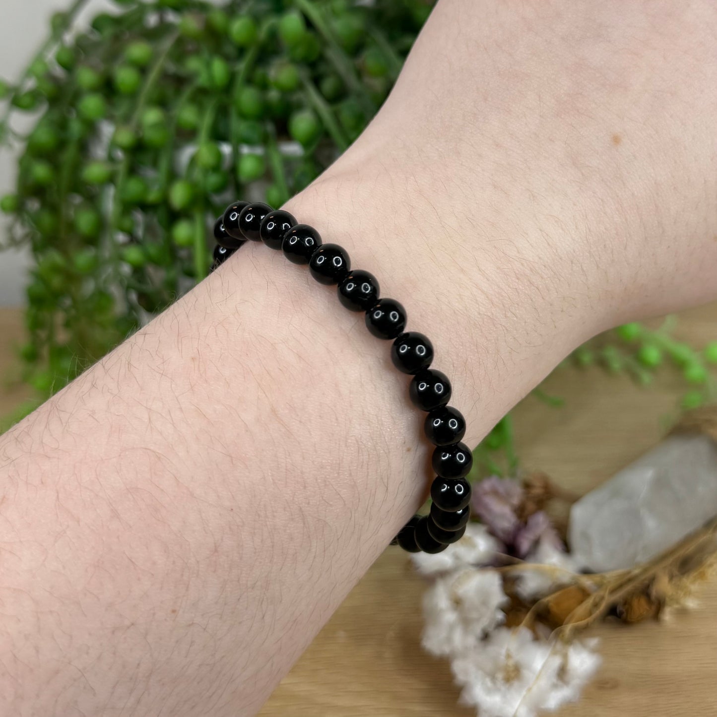 Black Tourmaline Bracelet (N536)